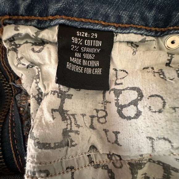 Standard & Practices Jean Short with side Zippers (size 29) - Picture 3 of 6